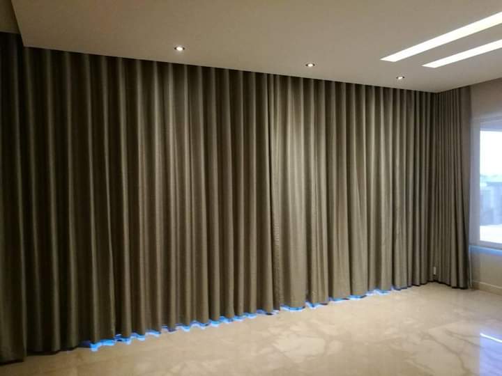Wave Curtain installed in Roodepoort- ceiling drop Wave Curtain installed in Roodepoort - ceiling drop