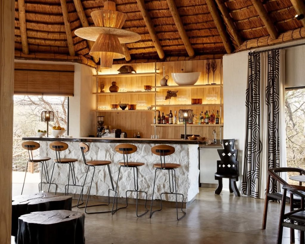 Bar area in Eye of Africa